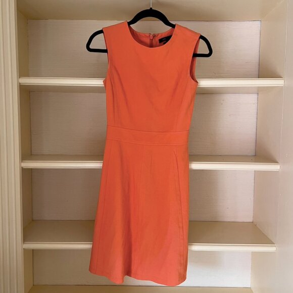 Tangerine Dreamsicle Summer Dress (BCBG Max Azria) - Picture 2 of 16